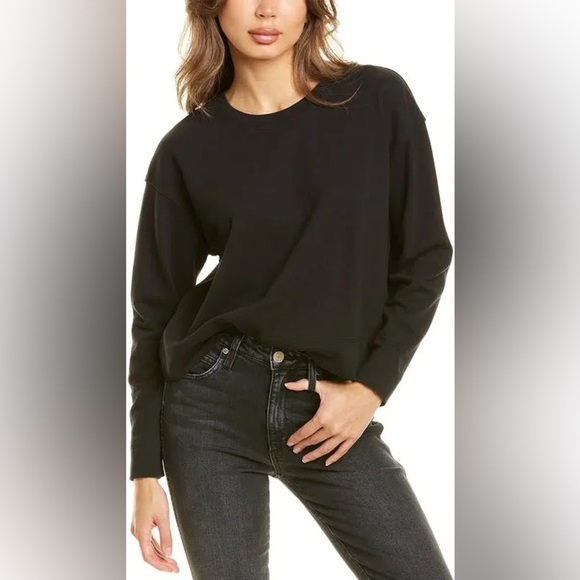 NWT Standard James Perse Relaxed Crop Sweatshirt size XL - Picture 1 of 6